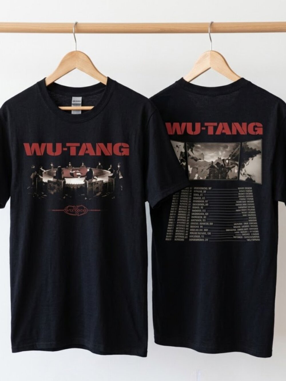 Wu-Tang Clan Final Chamber Tour 2026 T-Shirt Reprint Concert Tee